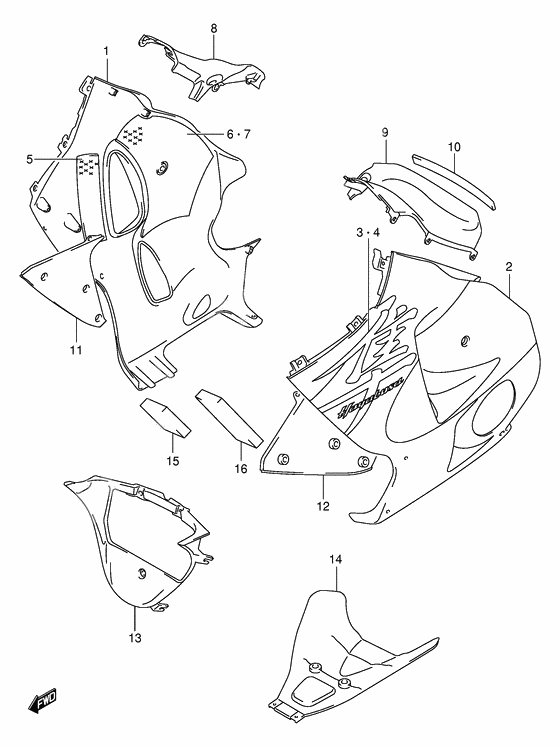 Under cowling              

                  Model y