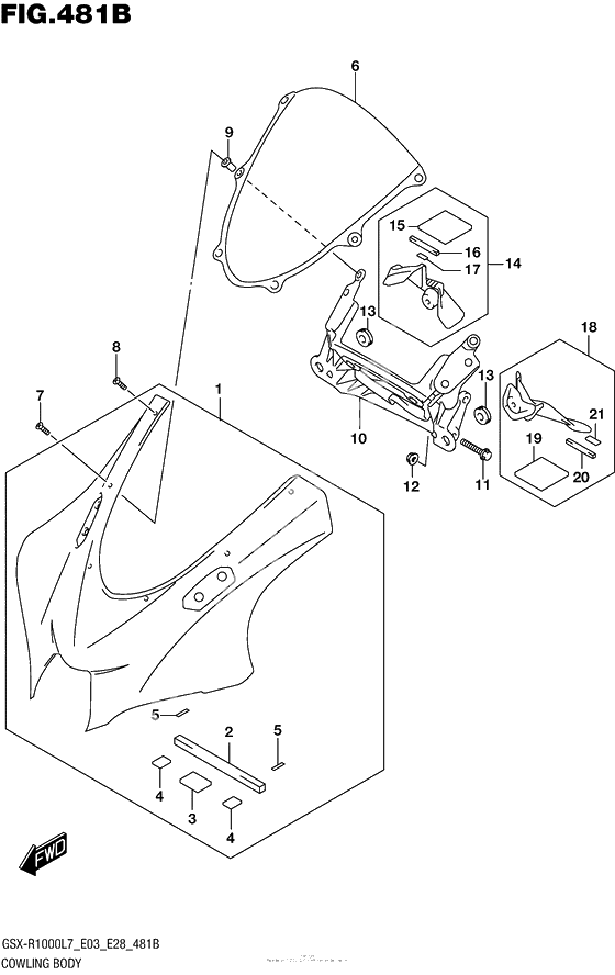 Cowling Body (Ykv,yvz)