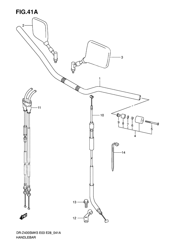 Handlebar              

                  Model k7/k8/k9