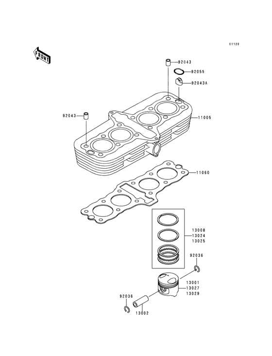 Cylinder/piston(s)