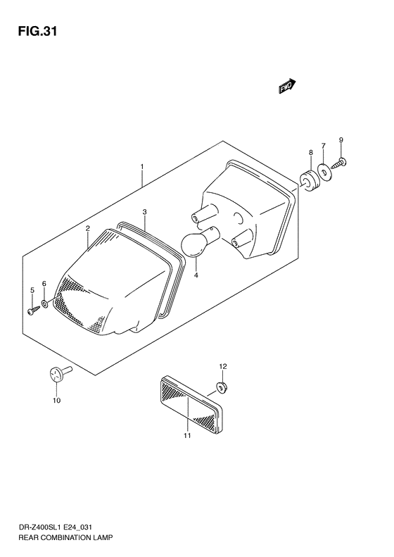 Rear combination lamp