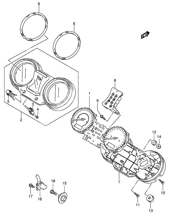 Speedometer              

                  Model k2/k3