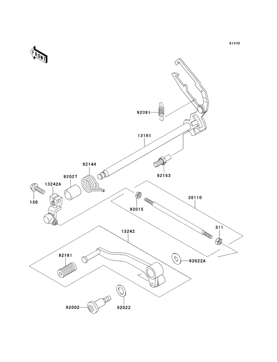 Gear change mechanism