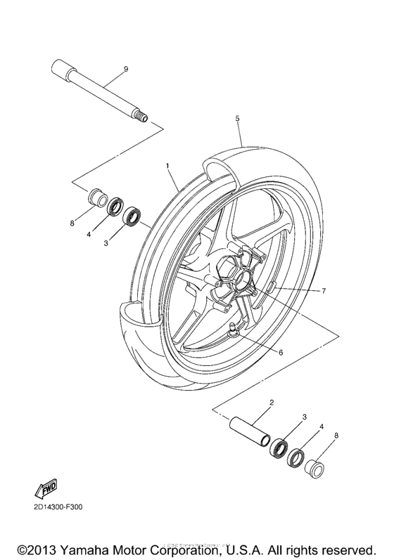 Front wheel