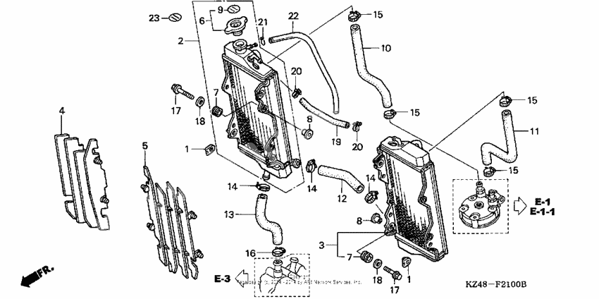 Radiator ('02-'04)