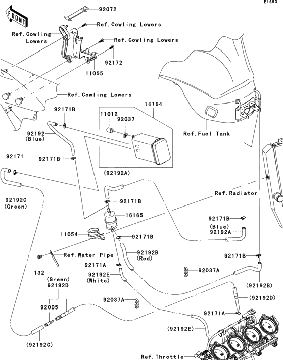 Fuel evaporative system(ca)