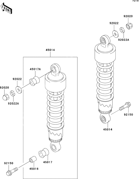 Suspension/shock absorber