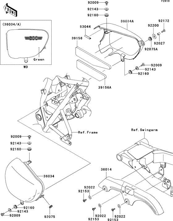 Side covers/chain cover(abf-acf)