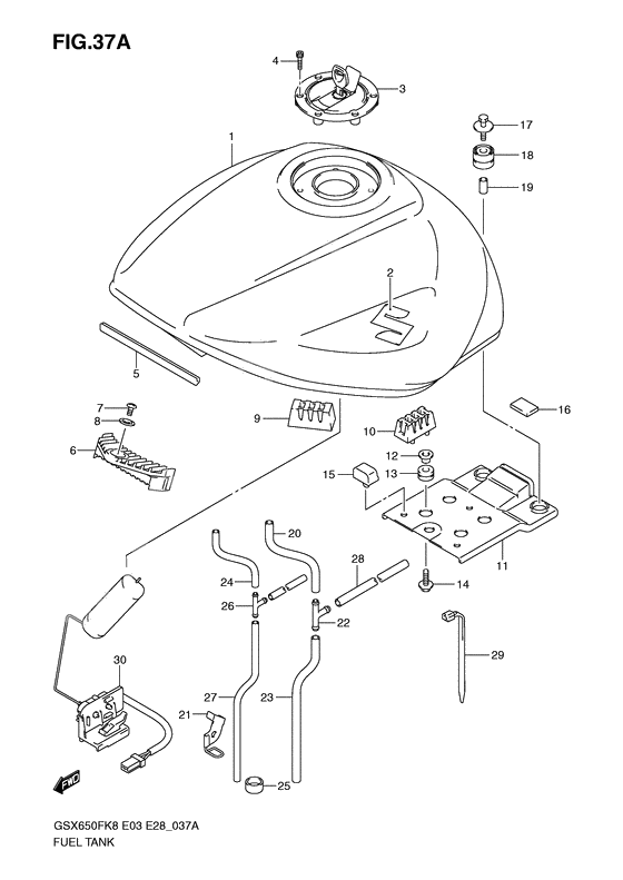 Tank fuel              

                  Model k9