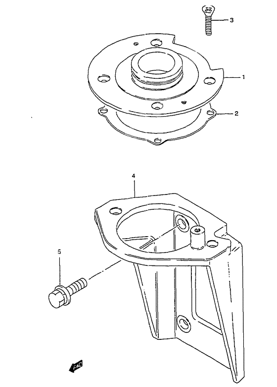 Oil seal housing