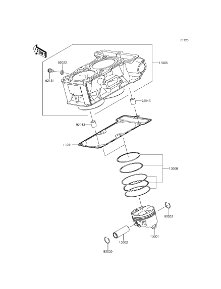 Cylinder/Piston(s)