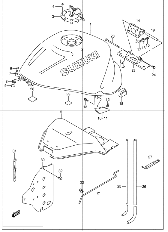 Tank fuel              

                  Model k2