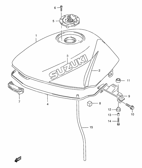 Tank fuel              

                  Model y