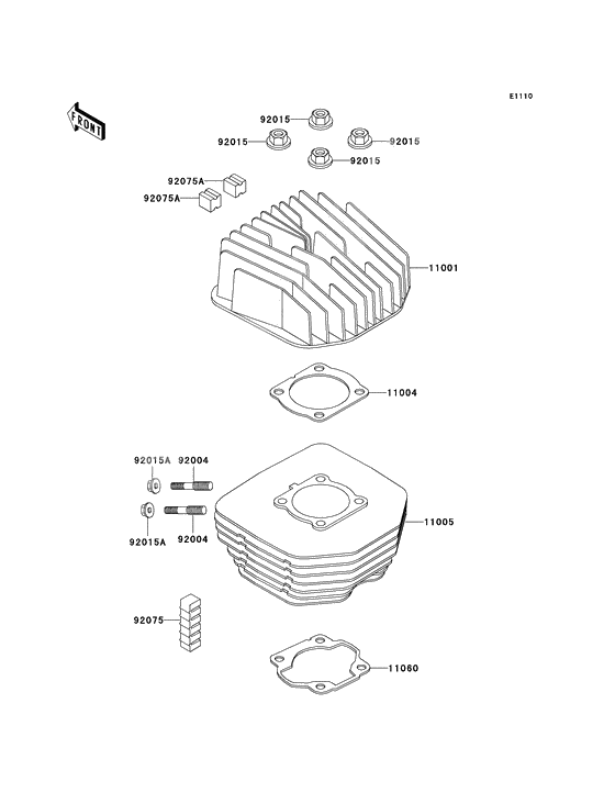 Cylinder head/cylinder              

                  M5