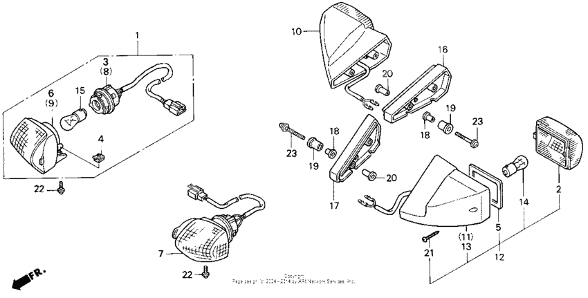 F2 turn signal 91-94
