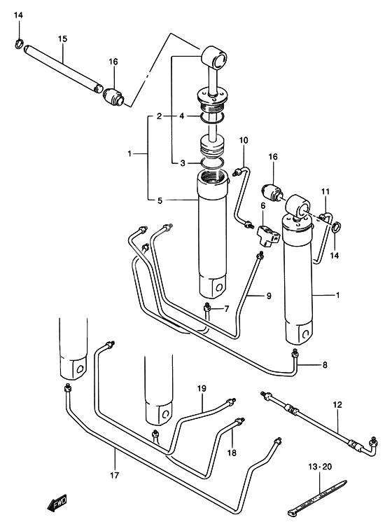 Trim cylinder