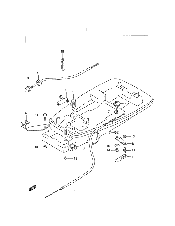Remote control parts