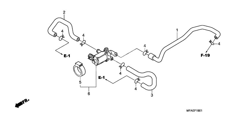 Air injection control valve