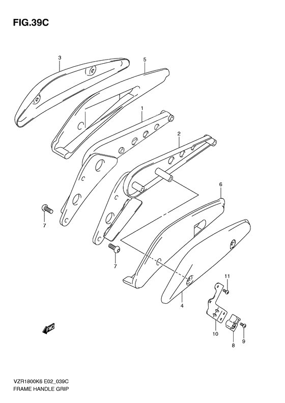 Frame handle grip              

                  Model l0