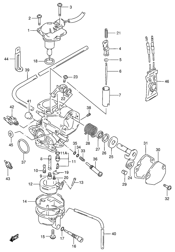 Carburetor assy