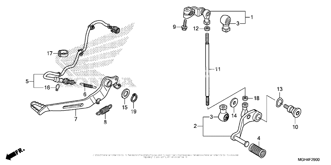 Педаль(Лапка)