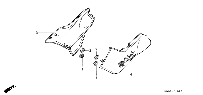 Side cover              

                  CB750