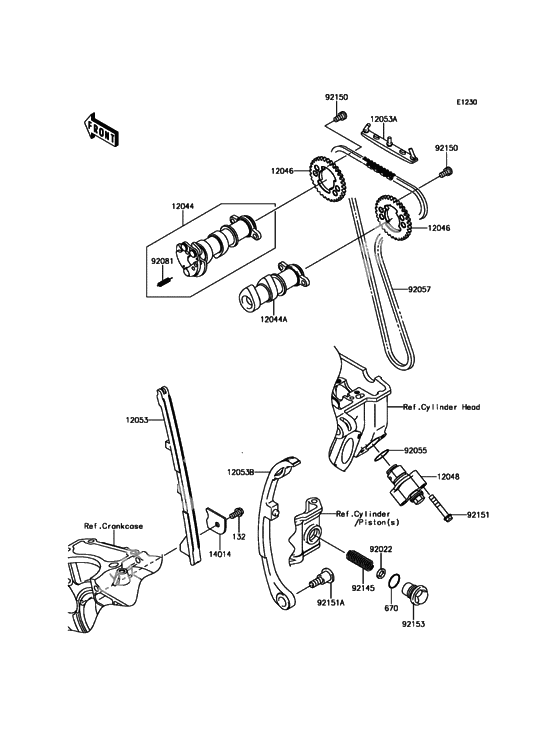 Распредвал & Цепь ГРМ & Натяжитель