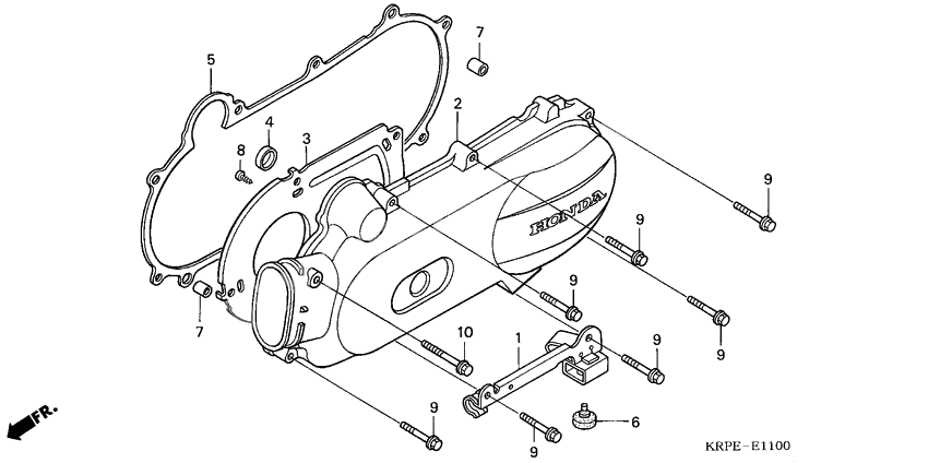 Left crankcase cover