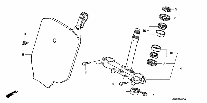 Steering stem