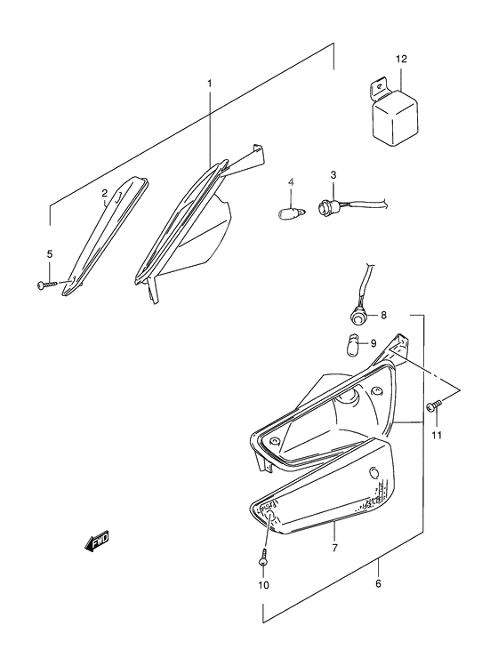 Front turnsignal