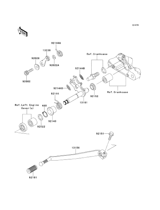 Gear change mechanism