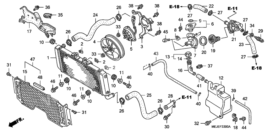 Radiator              

                  CB1300/S