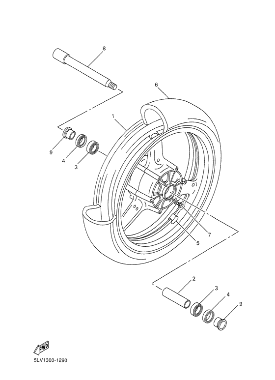 Front wheel