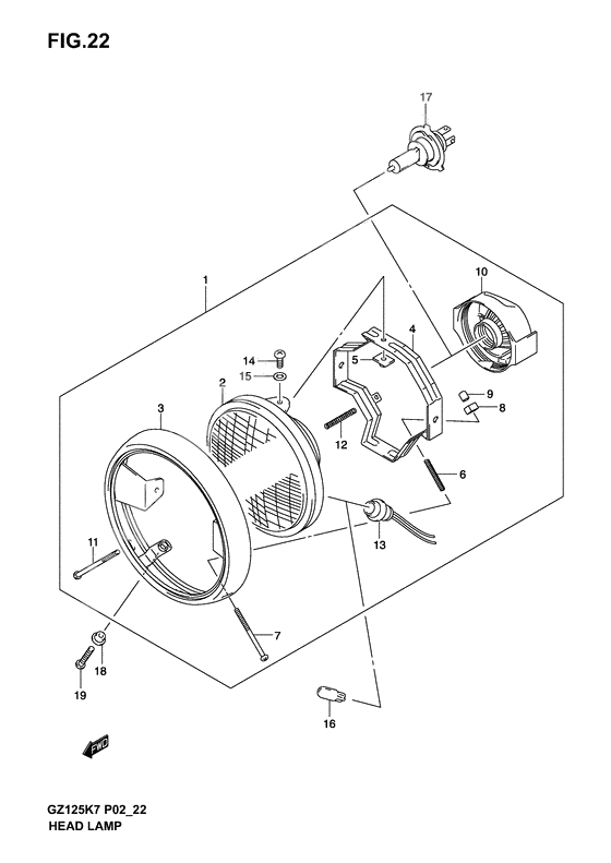 Headlamp              

                  P2