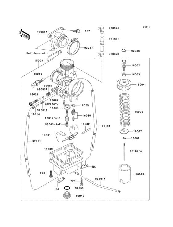 Carburetor(1/2)(kx065-a1)