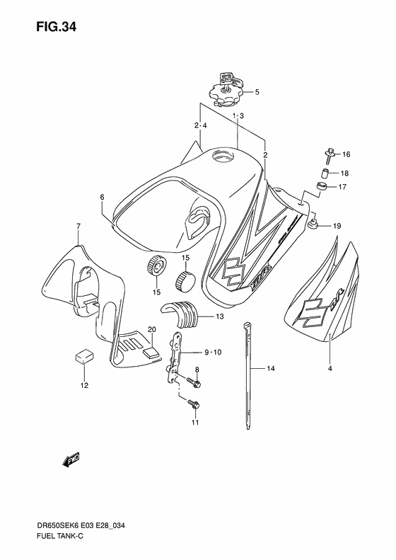 Tank fuel              

                  Model k6/k7