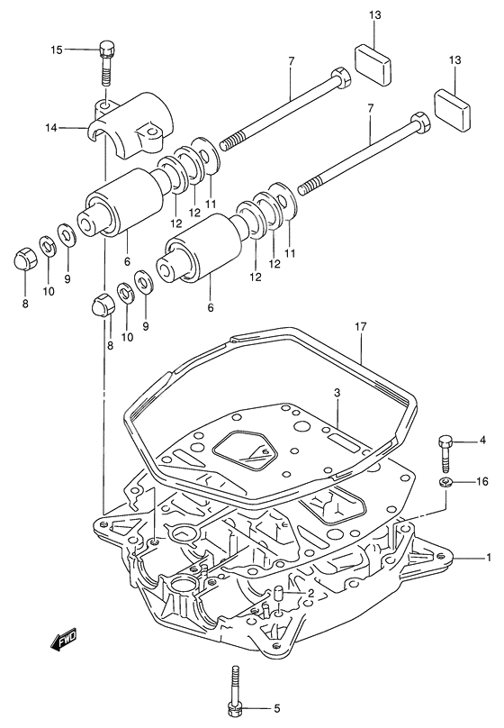 Engine holder