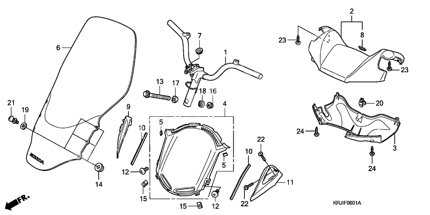 Handle pipe/handle cover              

                  FES1257/A7)(FES1507/A7