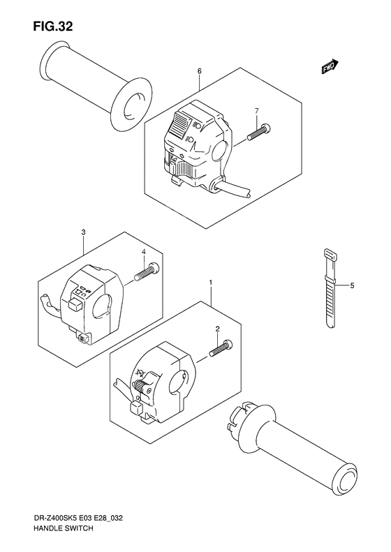 Handle switch