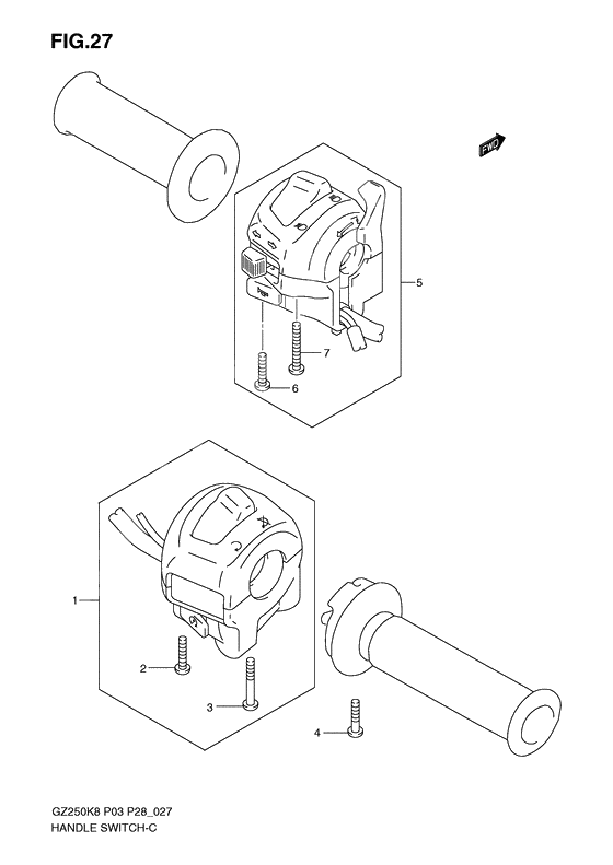 Handle switch