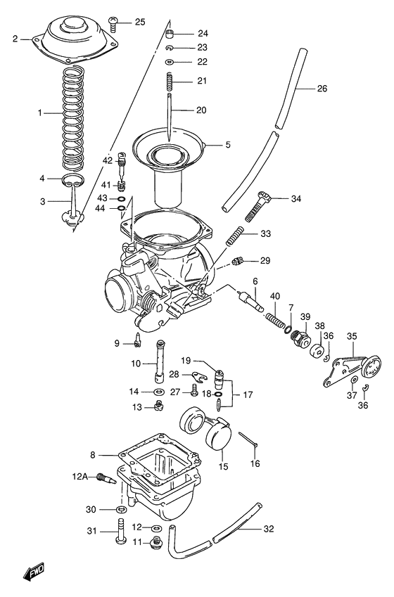 Carburetor assy