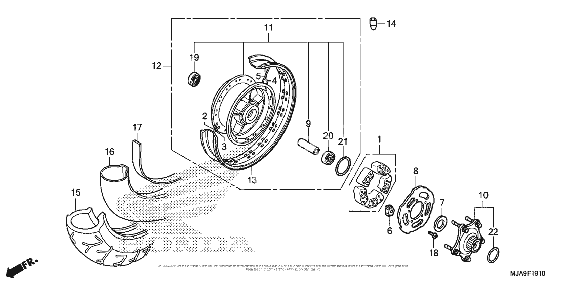Заднее колесо 1
