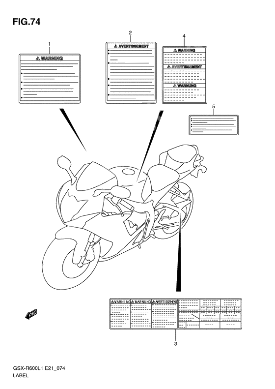 Honda mark              

                  Gsx-r600ufl1 e21