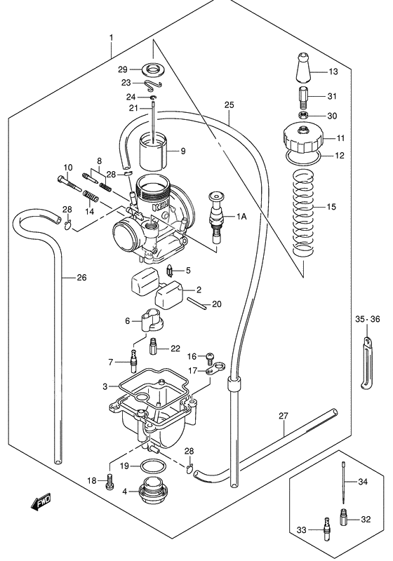 Carburetor assy