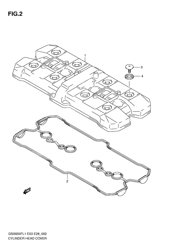 Cylinder head cover