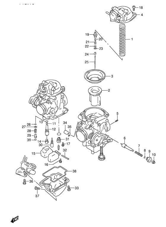 Carburetor assy