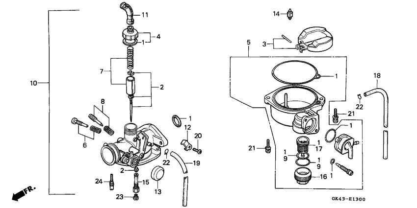 Carburetor assy              

                  C50DF/G/DG/J/N/SN
