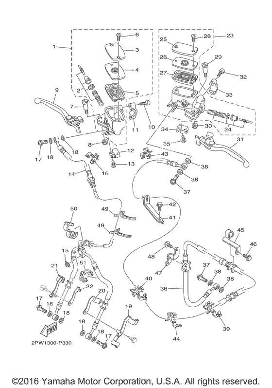 Передний тормозной цилиндр