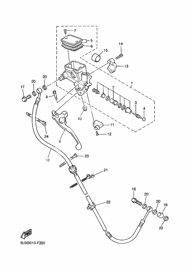 FRONT MASTER CYLINDER
