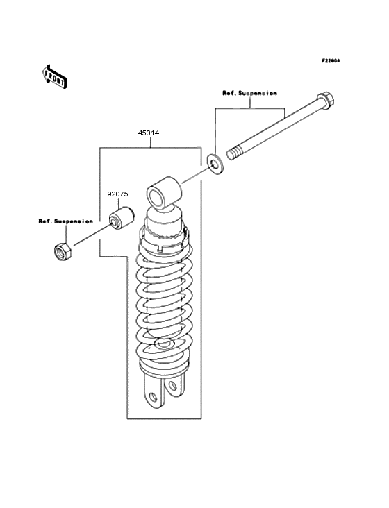 Shock absorber              

                  s; ZX900-A12sim